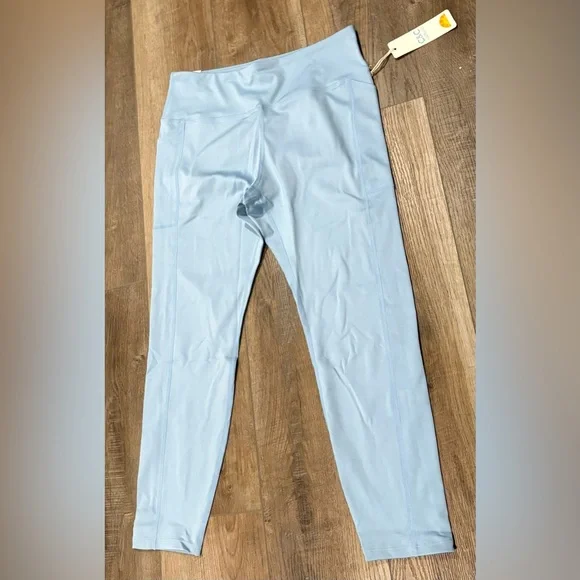 C&C California Light Blue Leggings - Picture 1 of 4